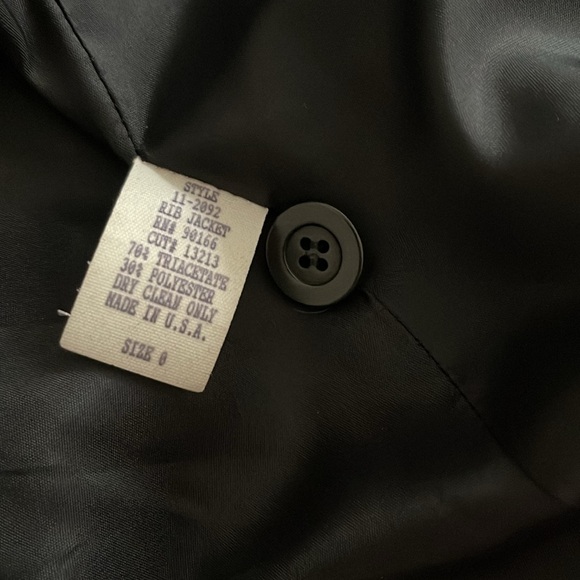 Vintage Alex Garfield black blazer made in USA - Picture 6 of 9